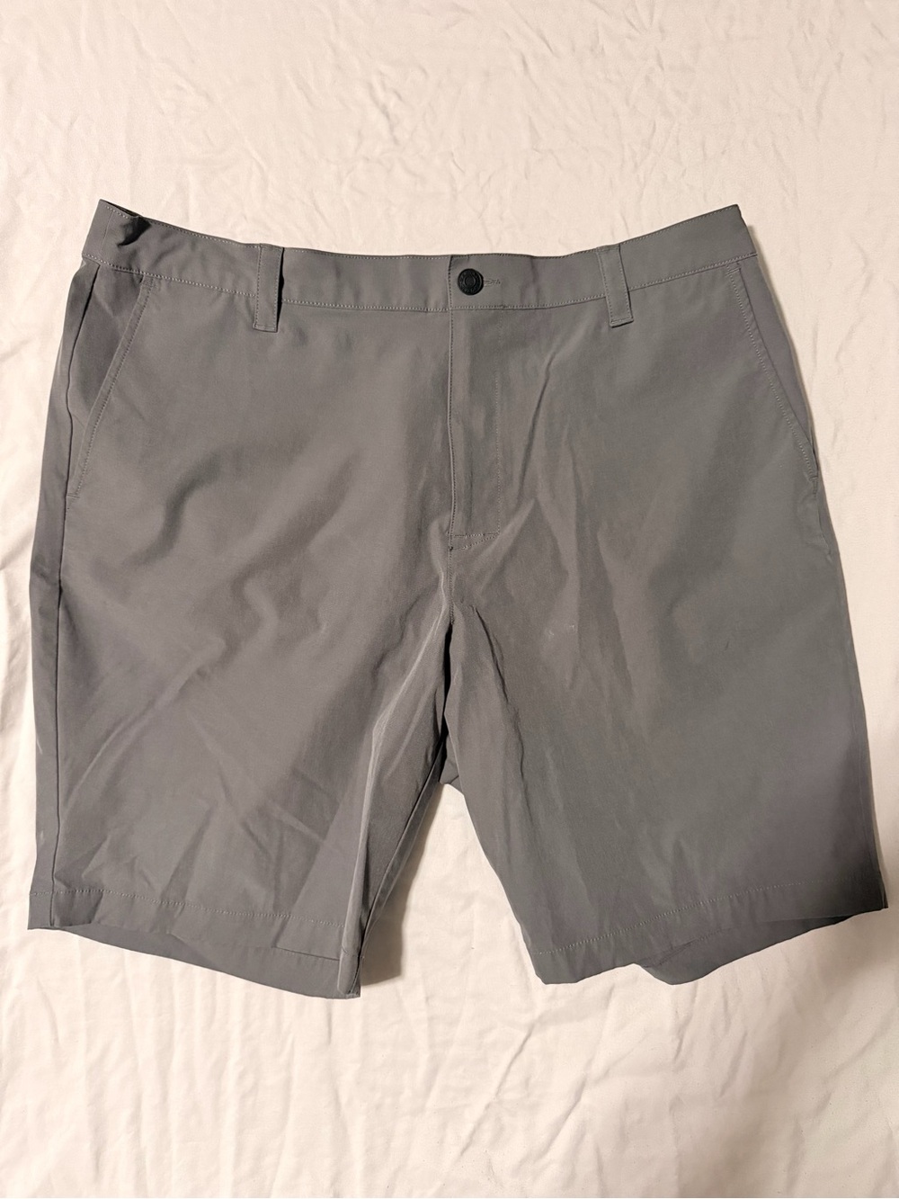 Banana Republic Gray Flat-Front Men's Shorts